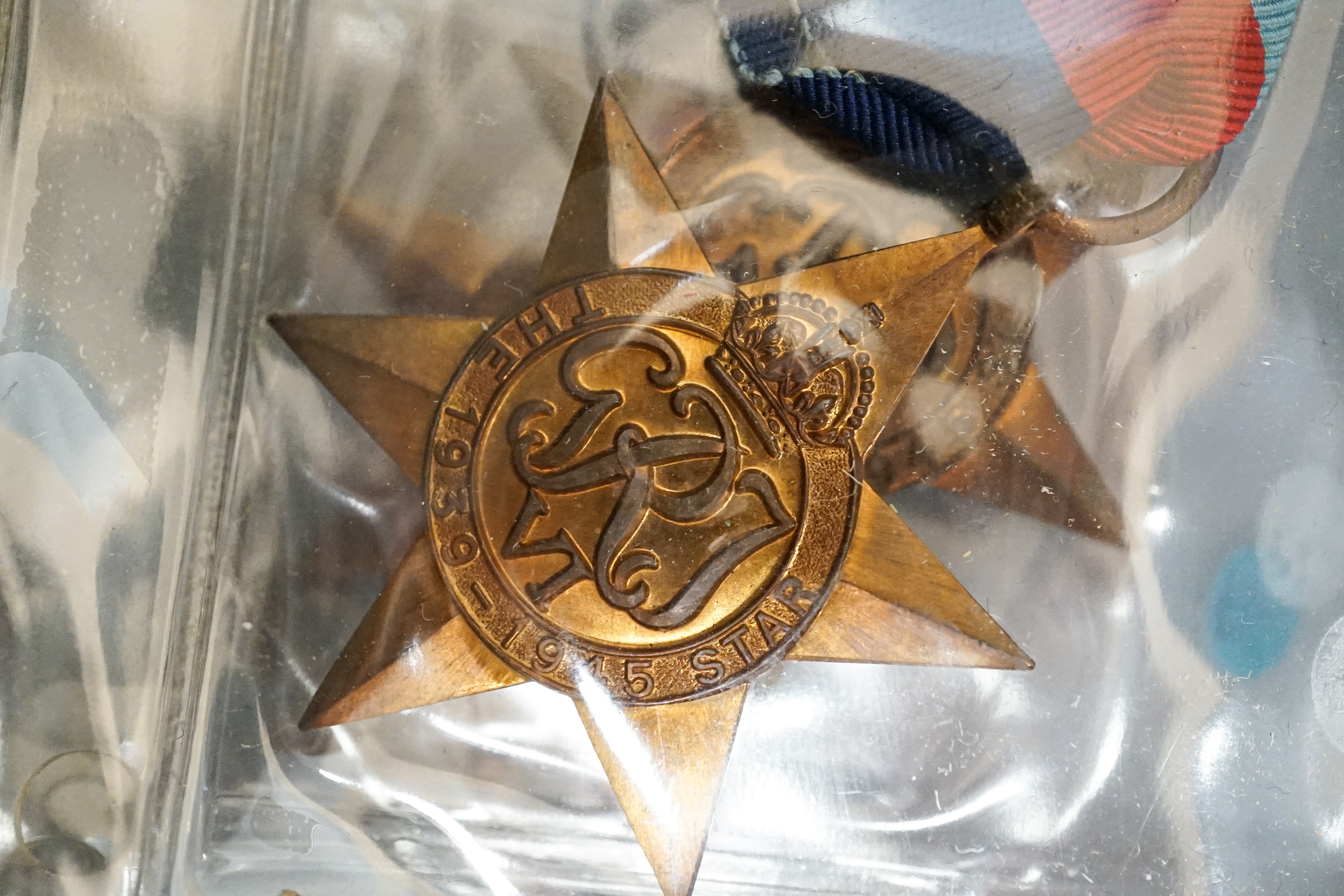 Fifteen unnamed WW2 medals to include Aircrew Europe star, 1939-1945 star (two), the Africa star, the Pacific, the Burma star, The Italy star (two), the Defence medal (two), France and Germany star, Canadian silver Defen